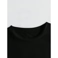 thumbnail image 3 of Jesus Christ Design Women's Soft Casual Crew Neck Short Sleeve T-Shirt, Double-Sided Printing, Comfortable & Fashionable For Everyday Wear, 3 of 4