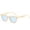 Light blue, variant on Only Moment Sunglasses Womens Plastic Vintage 90S Y2K Trendy Designer Sun Glasses Blue One Size
