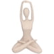 thumbnail image 3 of Figura de estatua de yoga ANGGREK color blanco resina, 3 of 8