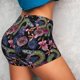 thumbnail image 4 of Fotbe Snake And Flower Shorts Sin Costuras – Shorts Deportivos de Cintura Alta para Mujer, Elásticos para Gimnasio, Yoga, Running o Ciclismo-XX-Large, 4 of 8