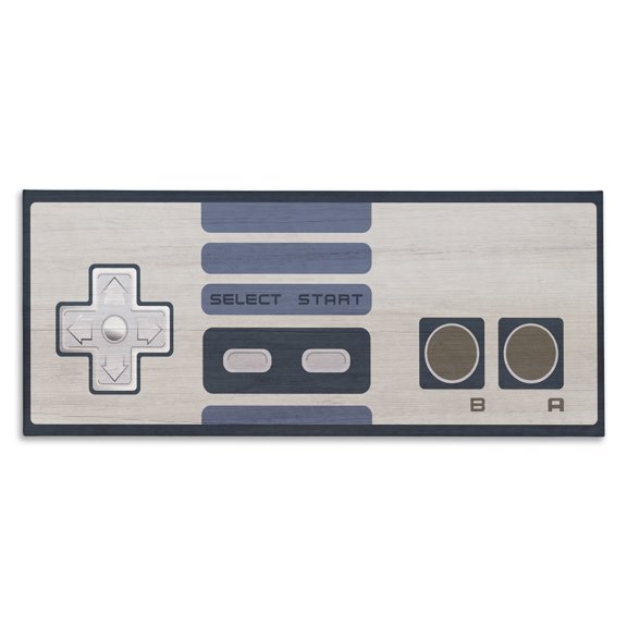 Stupell Industries Eclectic Vintage Video Game System Canvas Art, 24 x 10, by Lil' Rue