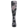 thumbnail image 4 of MeMoi Girls Bleached Tie Dye Cotton Blend Knee High Socks - Girls - Female, 6, Denim, 4 of 4