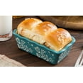 thumbnail image 4 of Loaf Pan Bread Pan Ceramic loaf pans for baking Porcelain Baking Pans Nonstick Blue Green, 4 of 5