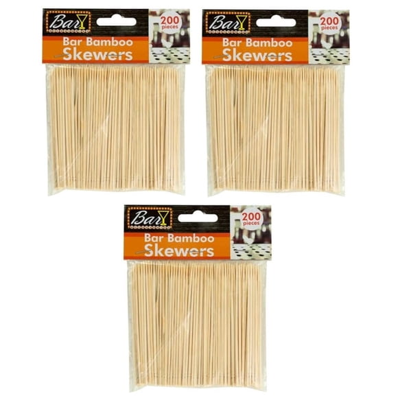 Pinchos de Bambú Handy Housewares 10 cm Paquete de 600