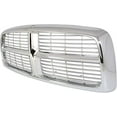 thumbnail image 4 of Garage-Pro Grille Compatible with 2002-2005 Dodge Ram 1500 and 2003-2005 Dodge Ram 2500 / Ram 3500 Horizontal Bar Insert Plastic Chrome Shell and Insert New Body Style, 4 of 4