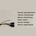 thumbnail image 2 of 36V Electric Bike Throttle Handlebar With Display 5pin Hall Throttle For E-bike Speed Control Thumb Accelerator Key/bottom Start, 2 of 8