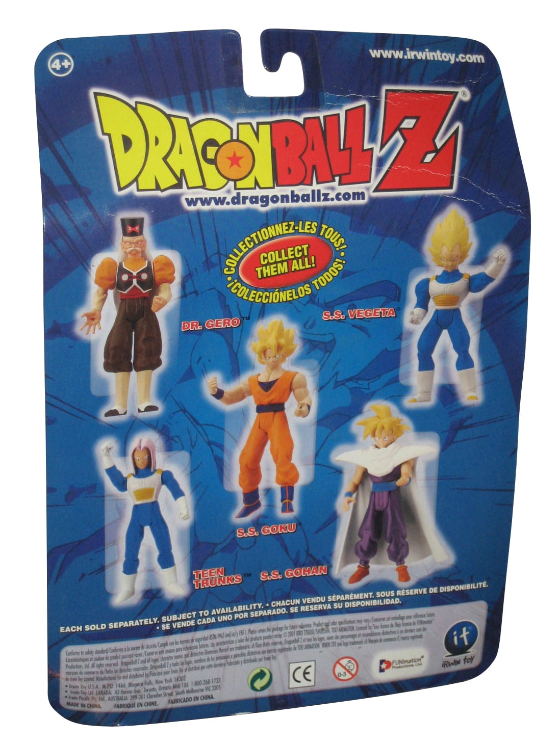 Dragon Ball Z Trunks Saiyan Armor Cell Saga Irwin DBZ #2