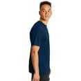 thumbnail image 4 of Hanes Cool DRI TAGLESS Men`s T-Shirt, 3XL, Navy, 4 of 4