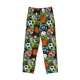 thumbnail image 4 of Fotbe Balls Men's Pajama Pants,Sleepwear Pants,Pj Bottoms Drawstring And Pockets-XX-Large, 4 of 9
