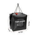 KQJQS Shower Bag,Solar Heating Premium Camping Shower Bag With