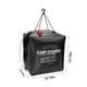 thumbnail image 3 of Xihbxyly Bolsa de Ducha Solar, Capacidad de 40 L, Diseño de Calefacción Solar, Ducha Portátil para Camping, Pvc Ligero, Ideal para Senderismo, Playa, Pesca y Caza, Tamaño 40 X 40 X 27 Cm., 3 of 7
