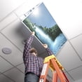 thumbnail image 5 of Octo Lights - Fluorescent Light Covers - 2x4 Flexible Ceiling Light Filters - For Classrooms and Offices - Waterfall 008, 5 of 7