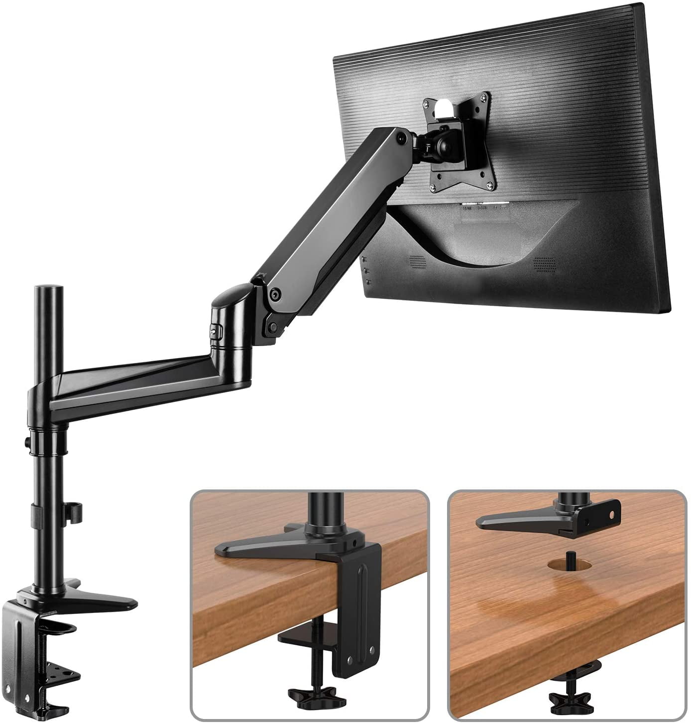 HUANUO Monitor Mount Stand - Single Arm 