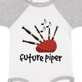 thumbnail image 4 of Inktastic Bagpiper Kids Future Piper Boys or Girls Baby Bodysuit, 4 of 5