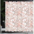 thumbnail image 3 of Ambesonne Underwater Shower Curtain, Octopus Tentacles Ocean, 69"Wx75"L, Pale Salmon Coral, 3 of 4