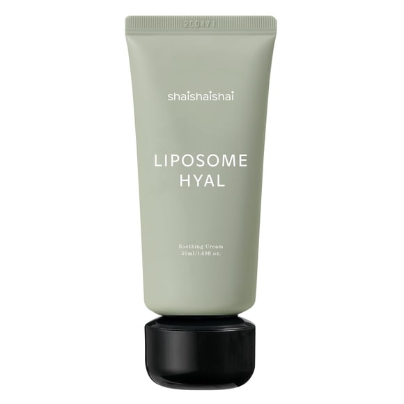 shaishaishai Crema Calmante Liposome Hyal, Refrescante, Humectante Para Pieles Sensibles, Hidratación, Hamamelis Y Centella Asiática, Cuidado De La Piel Coreano, 1.69 Fl. Oz.