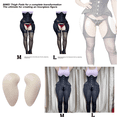 thumbnail image 5 of BIMEI 2PS Sponge Thigh Pads Sponge Hip Pads for Women Lifting Pads Beige L, 5 of 5