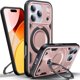 thumbnail image 1 of Diseñado para Funda Magnética para iPhone 17 Pro, Compatible con Magsafe, Resistente a Caídas de 10 pies, Resistente, con Soporte de Anillo Giratorio 360, Funda Protectora a Prueba de Golpes, 1 of 7