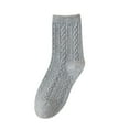 thumbnail image 3 of Compression Socks for Women Women Winter Warm Knit Leg Warmers Crochet Leggings Slouch Boot Socks Womens Socks Clearance, 3 of 3