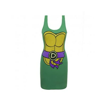 Teenage Mutant Ninja Turtles Donatello Costume Tank Dress Adult