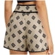 thumbnail image 2 of MKLEKYY Minifalda Informal Corta Estampada Para Mujer, Con Cintura Ajustable Y Bolsillos, Pantalones Cortos Cómodos Y Elegantes., 2 of 3