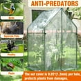 thumbnail image 2 of Gardzen Mini Greenhouse with Garden Netting Cover, Mesh Plant Protector for Plants 36.2”(L) x36.2”(W) x59.5”(H), 2 of 6