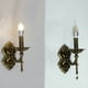 thumbnail image 4 of Advancent Luz de montada en la pared, lámpara de pared de estilo europeo, herramienta de iluminación decorativa para sala de estar, Iluminación y accesorios Latón, 4 of 6