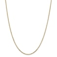 thumbnail image 1 of 14k 1.8mm D/C Cable Chain in 14k Yellow Gold, 1 of 3