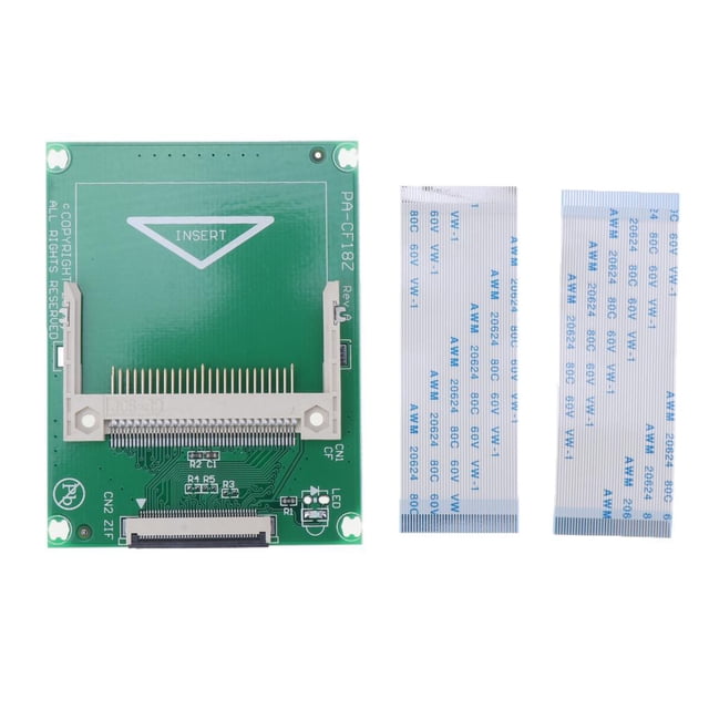 Tarjeta Adaptadora SSD CE ZIF Sunnimix 2xCF a 1,8' con 2 Cables