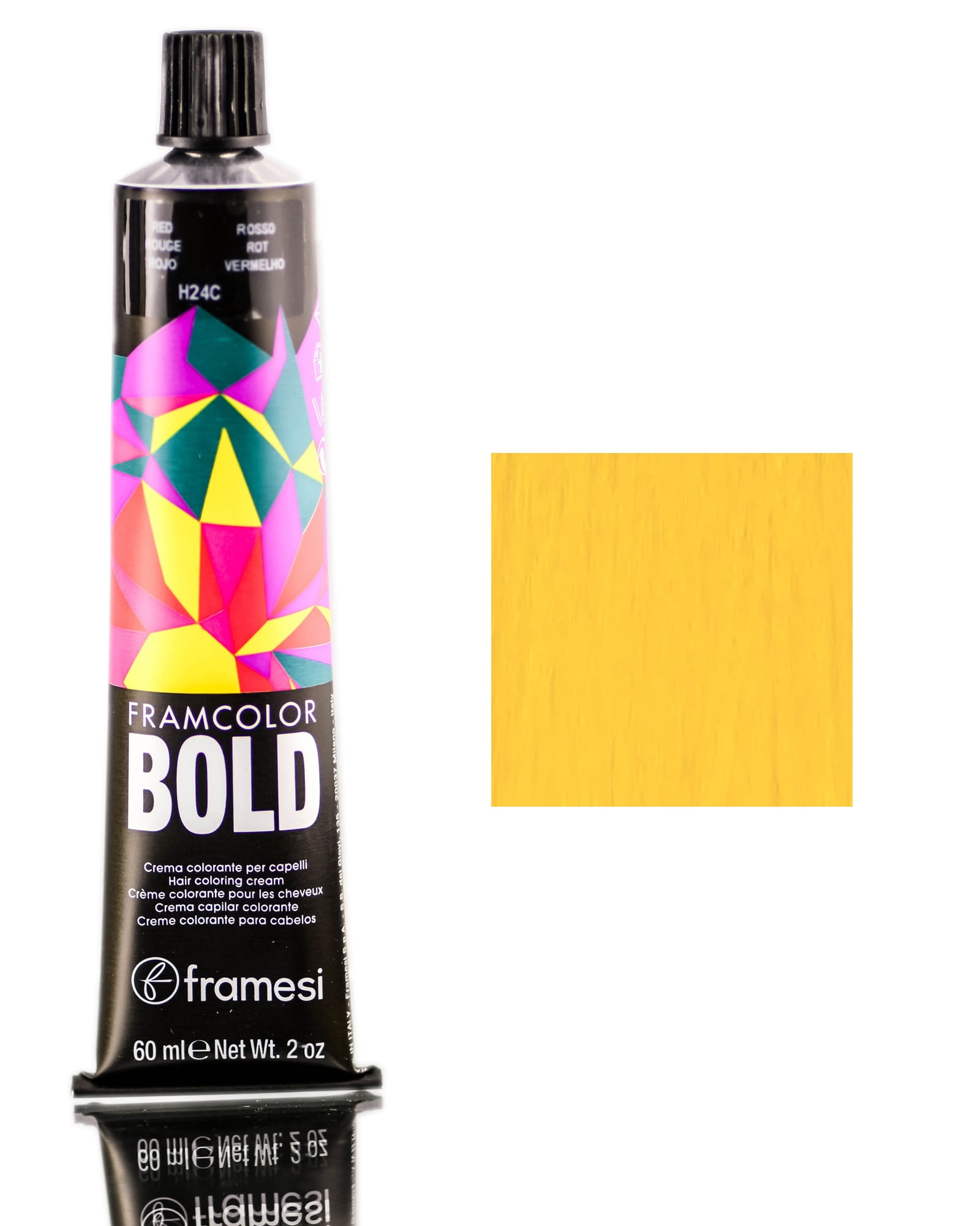 Framesi FramColor Bold Hair Coloring Cream Yellow / 2 oz