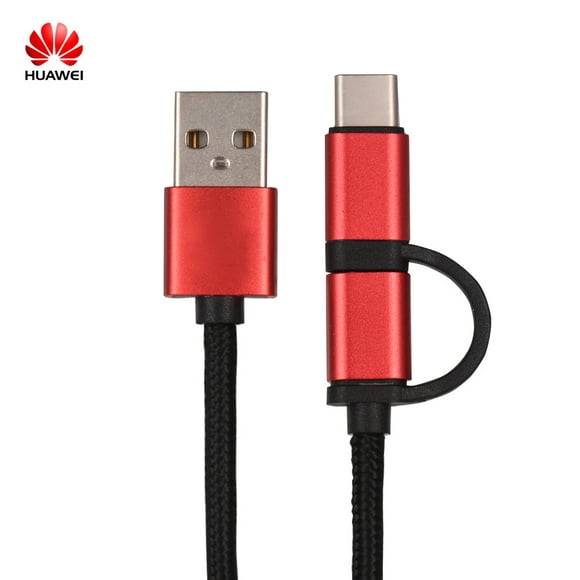 Amdohai 2 in 1 Data Cable Type-C Micro USB Charging Cable Sync Data Line Cord Durable Cable For Galaxy Nokia Sony Android Phone
