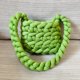 thumbnail image 1 of Bolsos de hombro para mujer 2022 oso de fresa monederos de ganchillo tejidos de algodón para niñas color verde, 1 of 5