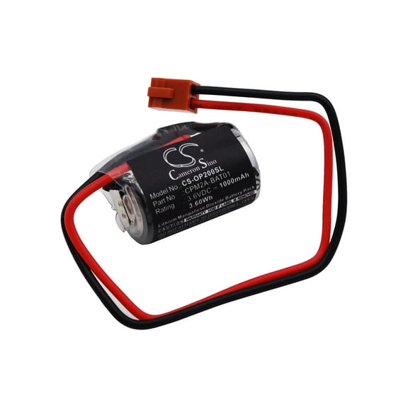 Battery for Omron CJ1 CJ1G CJ1H CPM2A CQM1H NS7 CPM2A-BAT01 CS-OP200SL 1000mAh