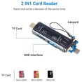 thumbnail image 3 of USB 2.0 Adapter,Portable Memory Card Reader,TF Card Reader for Smartphones&Tablets&PCs & Notebooks with OTG Function, 3 of 9