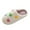 A, variant on VBARHMQRT Dearfoam Slippers Women Black Couples Men Women on Furry Flat Home Winter Round Toe Keep Warm Prints Slippers Shoes