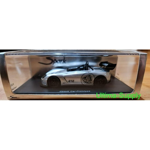 Spark 1/43 LOTUS ELISE CIRCUIT CAR 2005 M Silver Model Car