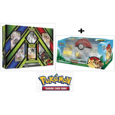 Pokemon Pikachu Eevee Pokeball Collection And Zygarde