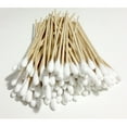 thumbnail image 2 of 200 Pcs Cotton Swab Sticks Applicator Buds 6" Extra Long Wood Makeup Application, 2 of 6