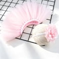 thumbnail image 3 of Ylsteed Newborn Girl Photoshoot Outfit Lace Tulle Tutu Skirt With Headband Infant Princess Costume For 0-3 Months Baby Photo Prop, 3 of 8