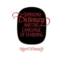 Johnson's Dictionary and the Language of Learning, (Paperback)