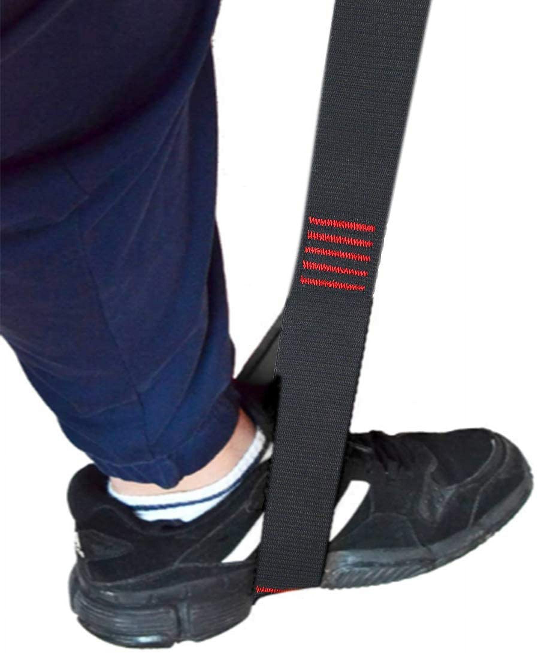 Foot Ascender Loop for Tree Climbing Arborist, Adjustable Foot Loop with Stainless Steel Buckle, Reinforced Polyester Strap for SRT Tree Climbing Gear, Rope Ascender Accessory