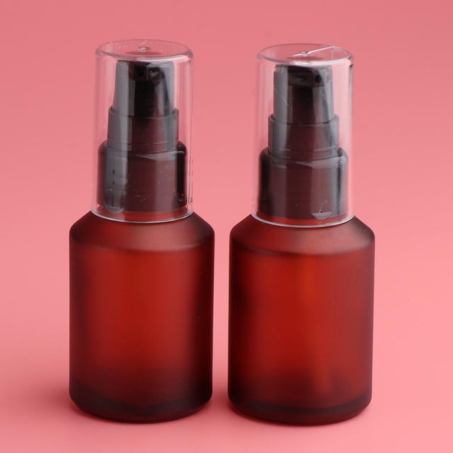 2x Vacío Higiénico Bomba de aromaterapia de spray Esencia / Loción 30ml Colcomx Botella vacía de la loción
