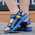 thumbnail image 5 of TOWED22 Boys Sandals Kids Fashion Sport Sandals Outdoor Sandal Athletic Casual Sandals Beach Shoes(Blue,5.5), 5 of 8