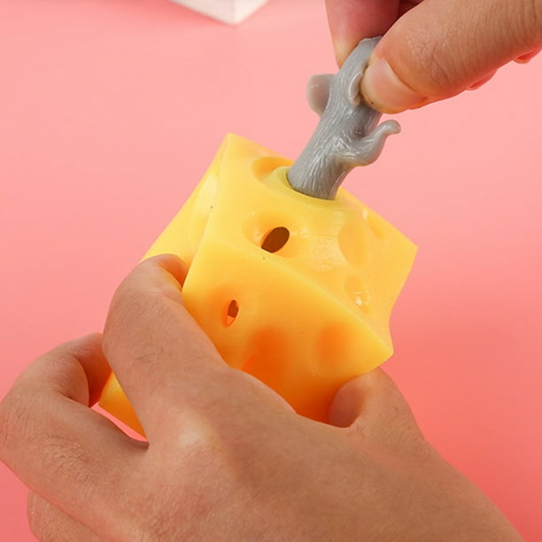 Jouets à presser Mouse in Cheese pour enfants, anti-souligné, TDAH, cadeaux  drôles - AliExpress