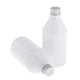 thumbnail image 1 of 2 botellas rellenables de plástico PET con tapa de rosca para loción líquida Blanco + plata Yuyangstore Tapa de rosca de botella, 1 of 8
