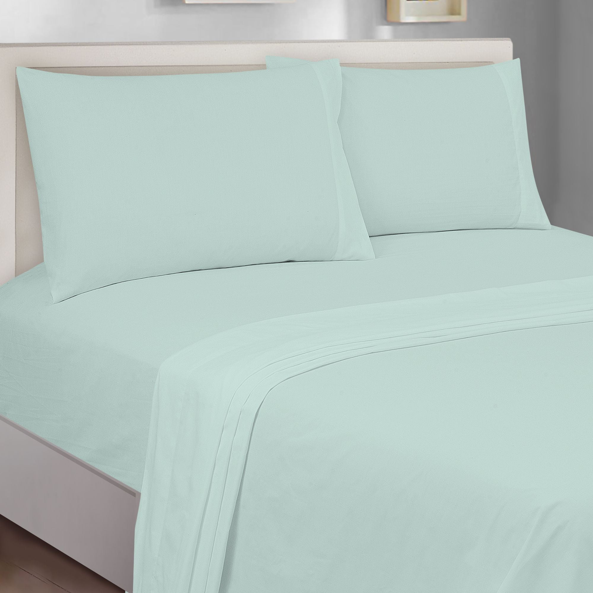 Pillow cases covers Pairs Easycare Poly cotton Fine best Quality plain colours 