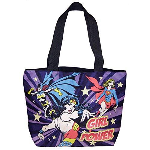 Retro Glasses Comic Girl Tote Bag