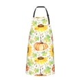 thumbnail image 2 of Naloa Autumn Theme Apron Kitchen Aprons with Pockets for Women Men Chef, 2 of 8