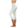 thumbnail image 1 of Generic Women's High Waist Wide Leg Capris, Blue, XL, 1 of 8