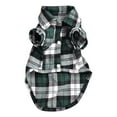 thumbnail image 2 of Cheers.US Cute Pet Dog Puppy Plaid Shirt Coat Clothes T-Shirt Top Apparel ,Cute Pet Dog Puppy Clothes Shirt Size XS S M L, 2 of 7